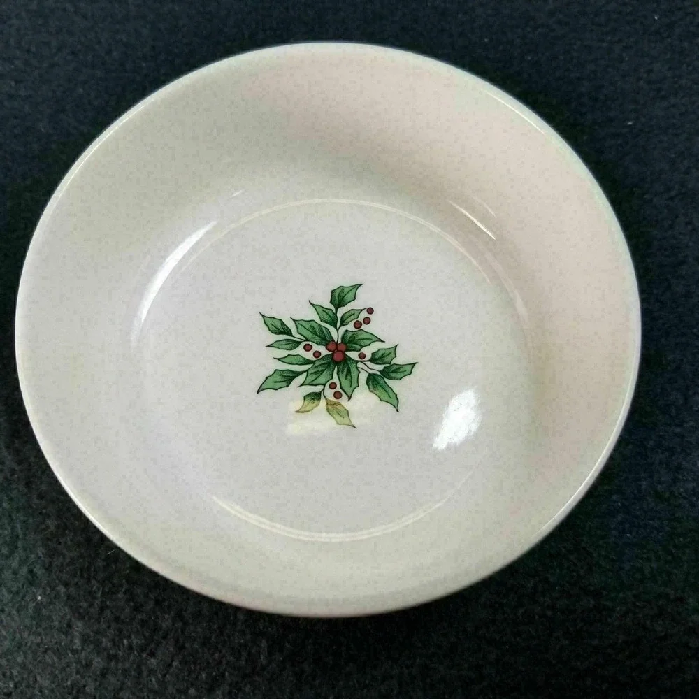 Nikko Christmas Tree Trinket Dish Bon Bon Bowl Lid Jewelry Candy Holiday Ceramic